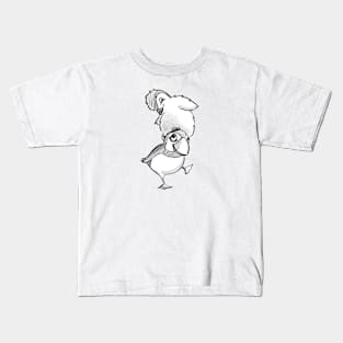 Puffin & Baby Penguin Kids T-Shirt